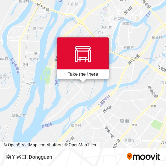 南丫路口 map