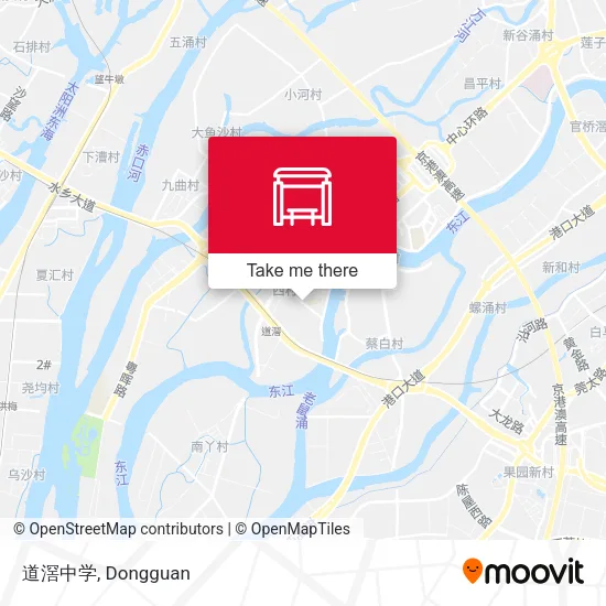 道滘中学 map