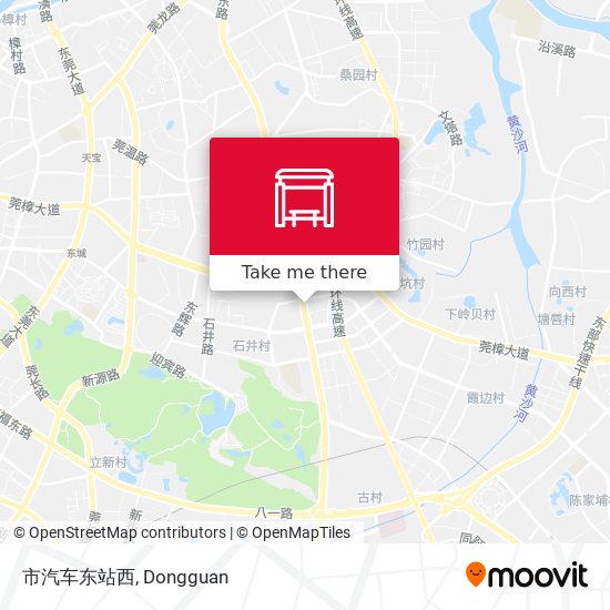 市汽车东站西 map