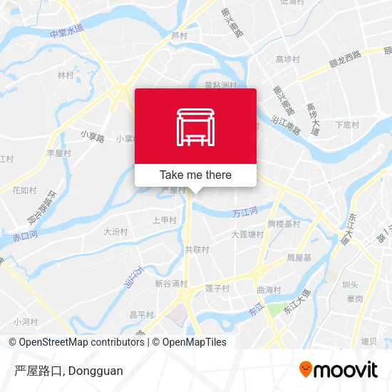 严屋路口 map
