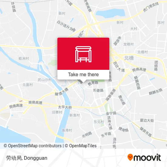 劳动局 map