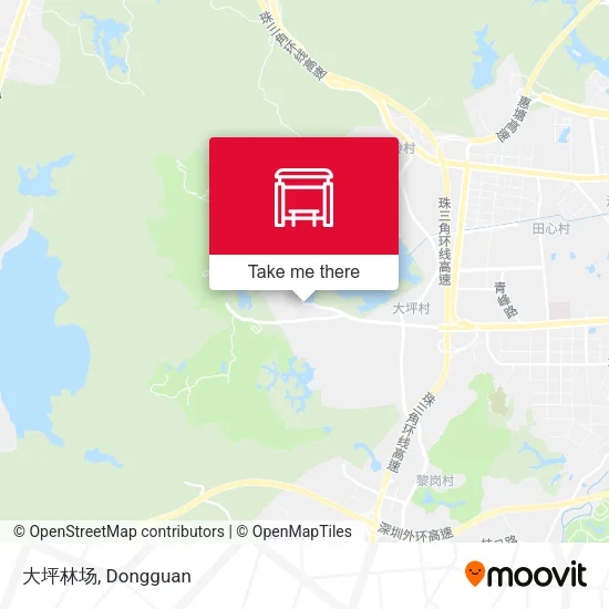 大坪林场 map