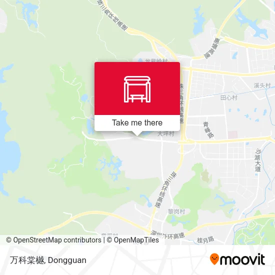 万科棠樾 map
