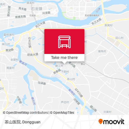 茶山医院 map