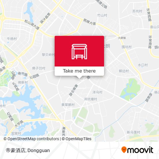 帝豪酒店 map