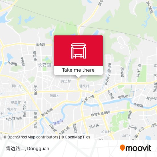 霄边路口 map