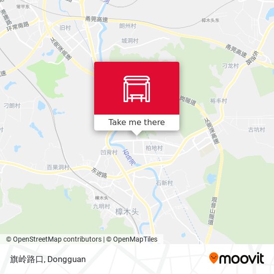 旗岭路口 map