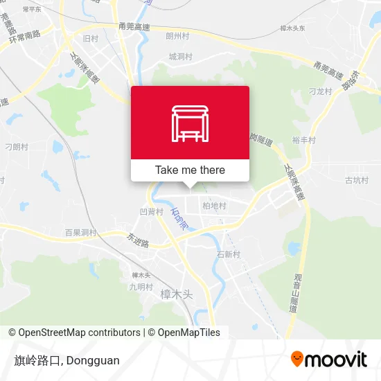 旗岭路口 map