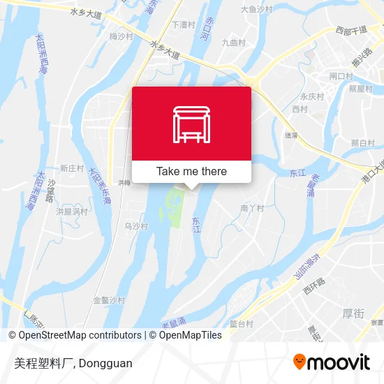 美程塑料厂 map