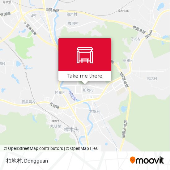 柏地村 map