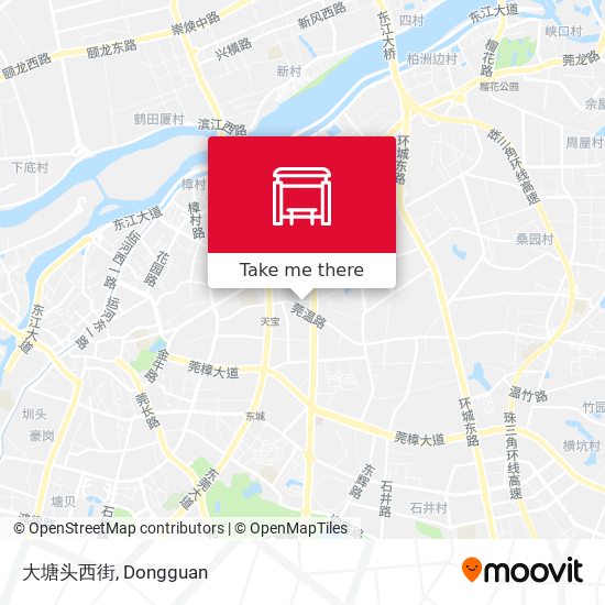 大塘头西街 map