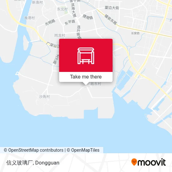 信义玻璃厂 map