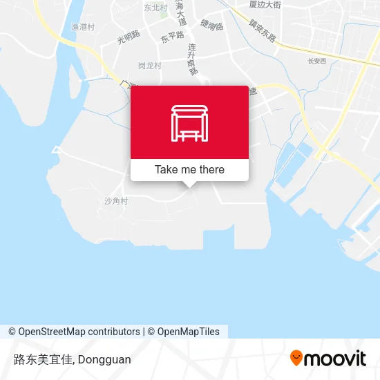 路东美宜佳 map