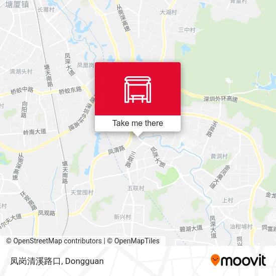 凤岗清溪路口 map