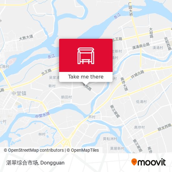 湛翠综合市场 map