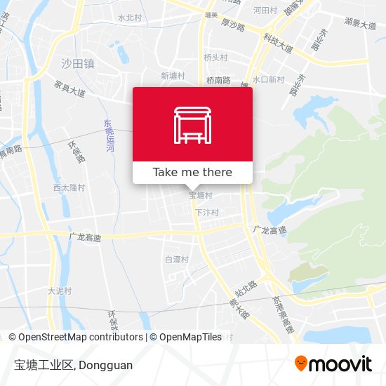 宝塘工业区 map