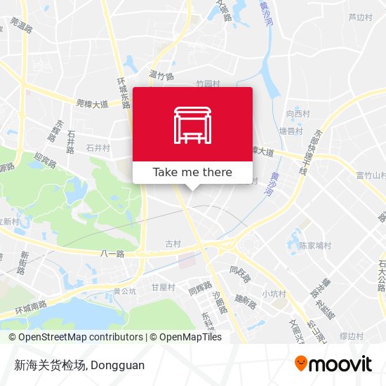 新海关货检场 map