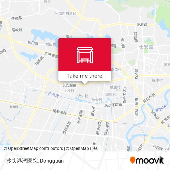 沙头港湾医院 map
