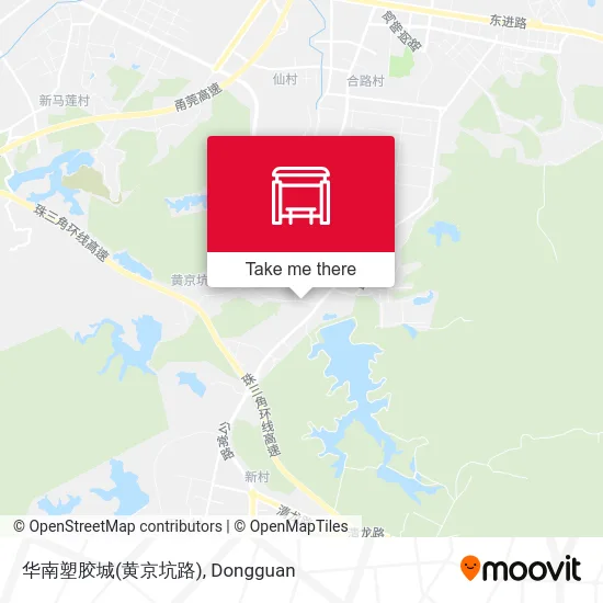 华南塑胶城(黄京坑路) map