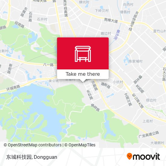 东城科技园 map