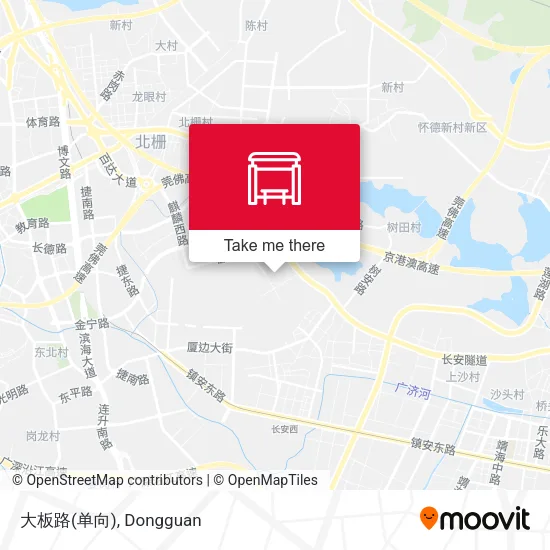大板路(单向) map