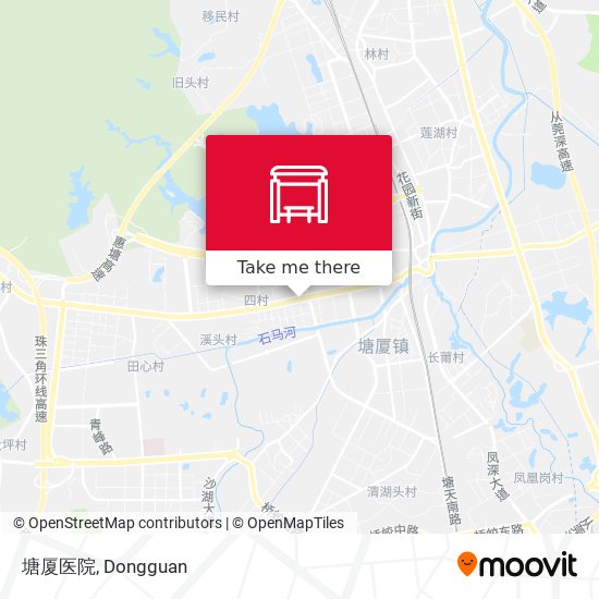塘厦医院 map