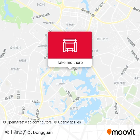 松山湖管委会 map