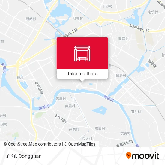 石涌 map