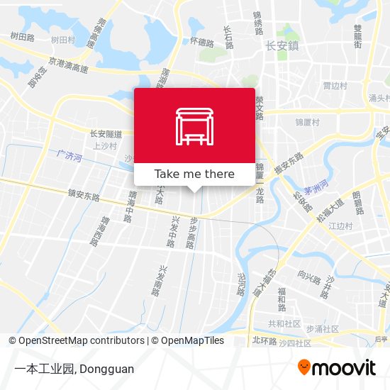 一本工业园 map