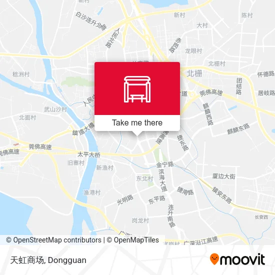 天虹商场 map