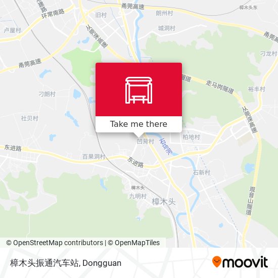 樟木头振通汽车站 map