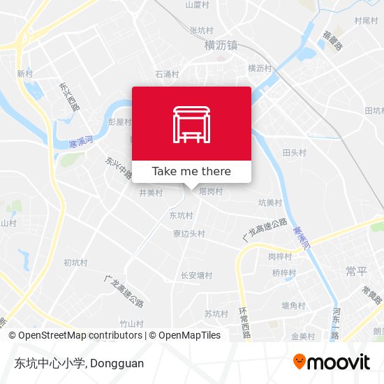 东坑中心小学 map