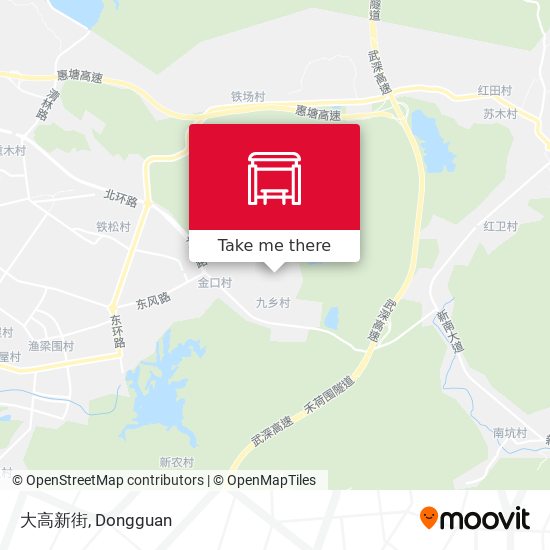 大高新街 map
