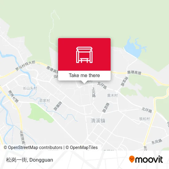 松岗一街 map