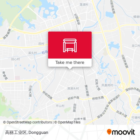 高丽工业区 map