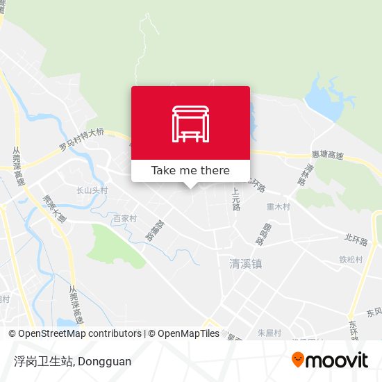 浮岗卫生站 map