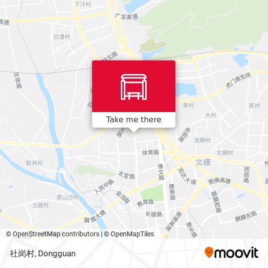 社岗村 map