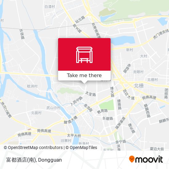 富都酒店(南) map