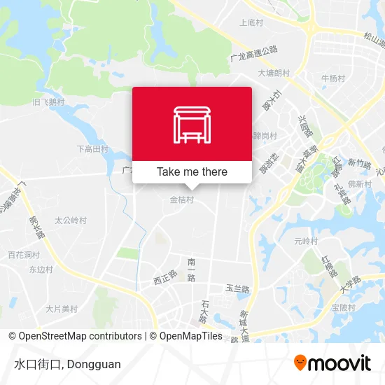 水口街口 map