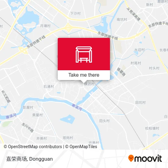 嘉荣商场 map