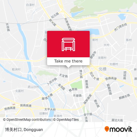 博美村口 map