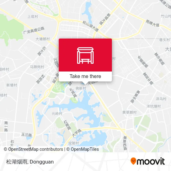 松湖烟雨 map