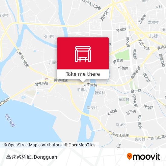 高速路桥底 map