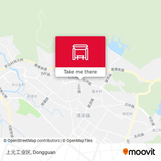 上元工业区 map