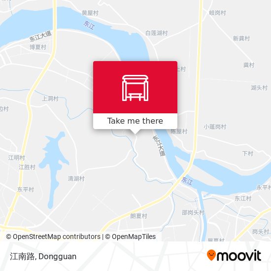 江南路 map