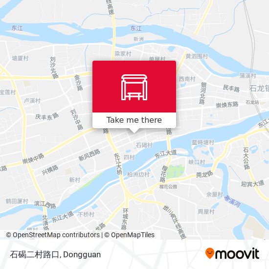 石碣二村路口 map