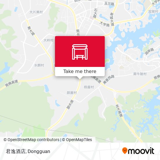 君逸酒店 map