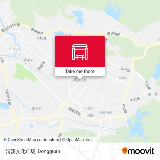 清溪文化广场 map