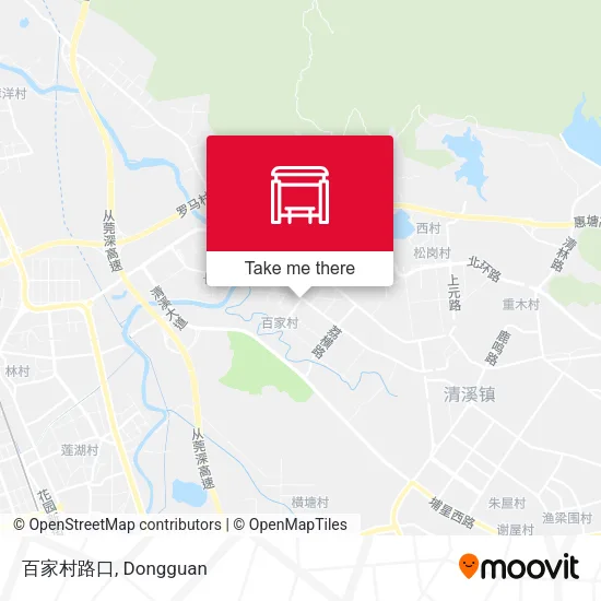 百家村路口 map