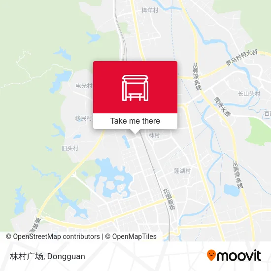 林村广场 map
